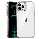 Fusion Ultra Back Case 1 mm Izturīgs Silikona Aizsargapvalks Apple iPhone 13 Pro Caurspīdīgs