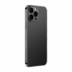 Baseus matēts telefona vāciņ&scaron; iPhone 13 Pro (melns)