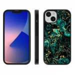 Zappy case silikona aizsargapvalks Apple iPhone 15 (marble green)
