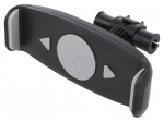 Car holder | black | for headrest | Size: 7.0"-15.0"