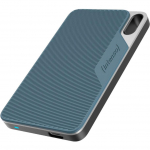 Intenso External SSD TX100 250 GB (blue-grey, USB-A 3.2 Gen 1 (5 Gbit/s))