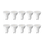 LED bulb LEPRO 200081-WW-EU-10 GU10 4.5W (50W) 345lm 2700K 100&deg; 10pcs