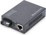 DIGITUS kahepoolne gigabitmeediumikonverter, RJ45 / SC
