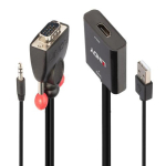 LINDY VGA- ja helikonverter HDMI-ks