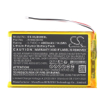 Replacement Battery for HelloBaby HB6081 Video Baby Monitor, HB6256 2.4GHz Digital Wireless Video Baby Monitor, Li-Polymer 4000mAh