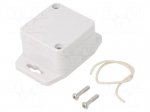 Enclosure: multipurpose | X: 50mm | Y: 52mm | Z: 35mm | with fixing lugs