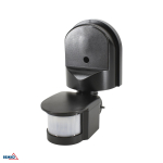 Czujnik ruchu PIR 1200W 180* czarny