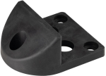 Przykręcany stoper do bramy PSG 61.191 (130x150/H65) powlekany gumą
