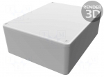 Enclosure: multipurpose | X: 94mm | Y: 120mm | Z: 42mm | 1590 | aluminium