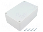 Enclosure: multipurpose | X: 90mm | Y: 135mm | Z: 55mm | ABS | grey | IP65
