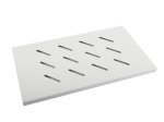 Lanberg shelf for wall-mounted 19" rack cabinets 450 mm 1U grey AK-1001-S