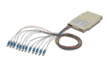 Digitus Splice cassette with 12 pigtails, pre-assembled, LC (APC), OS2