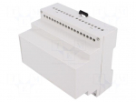 Enclosure: for DIN rail mounting | Y: 90mm | X: 105mm | Z: 71mm | noryl
