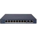 &Scaron;akotuvas 10 prievadų, 8 PoE komutatorius Hikvision DS-3E1510P-EI/M(B)