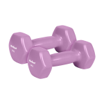 T&ouml;&ouml;riistad ja m&otilde;&otilde;teseadmed // Uued tooted t&ouml;&ouml;riistade, tarvikute kategoorias // Hantelki żeliwne winylowe HEX 2x2kg, REBEL ACTIVE