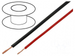 Wire | Silivolt&reg;-1V SN | stranded | Cu | 1x0,5mm2 | silicone | red | 1.5kV