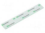 Tape: heat transfer | W: 20mm | L: 130mm | Thk: 2mm | 2.4W/mK