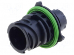 Connector: circular | 2.5mm System | plug | male | PIN: 3 | w/o contacts