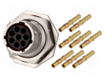 Connector: circular | Series: RT360 | socket,plug | female | crimped
