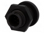 Connector: circular | Series: EN2 | socket | male | THT | PIN: 7 | 3A | IP68