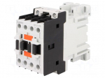 Contactor: 3-pole | NO x3 | Auxiliary contacts: NC | 24VDC | 12A | DIN