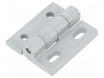 Hinge | Width: 40mm | cast zinc | H: 45mm | without regulation