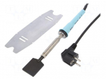 Soldering iron: with htg elem | 100W | 230V | Temp.cont: magnetic
