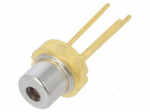 Diode: laser | 630-640nm | 5mW | 7.5/33 | Mounting: THT | 2.2&divide;2.5VDC
