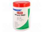 Wipe: cloth | orange | 50pcs | 270x220mm