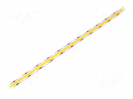 COB LED tape | white neutral | LED/m: 528 | 10mm | IP20 | 10W/m | 12VDC