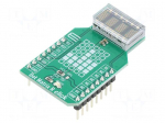 Click board | prototype board | Comp: HCMS-3906 | LED matrix