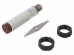Sensor: photoelectric | Range: 100mm | PNP | DARK-ON,LIGHT-ON | 100mA