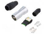 Connector: RJ45 | male | data transfer | etherCON | PIN: 8 | Cat 6a