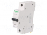 Circuit breaker | 230/400VAC | Inom: 25A | Poles: 1 | Charact: C | 6kA