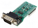 Click board | prototype board | Comp: ATA6571,MCP1804 | 3.3VDC,5VDC