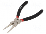 Pliers | for circlip | internal | Pliers len: 150mm | straight