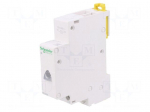 LED indicator | 110&divide;230VAC | for DIN rail mounting | Colour: white
