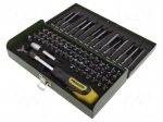 Tools set: screwdriver bits | bag | 75pcs.