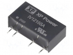 Converter: DC/DC | 1W | Uin: 12VDC | Uout: 15VDC | Iout: 66mA | SIP | THT | IV