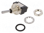 Switch: toggle | Pos: 2 | SPDT | ON-ON | 6A/125VAC | 6A/6VDC | MTE | 20m&Omega;