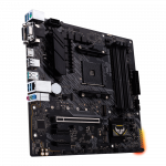 Asus | TUF GAMING A520M-PLUS | Processor family  AMD | Processor socket AM4 | DDR4 | Memory slots 4 | Supported hard disk drive interfaces SATA