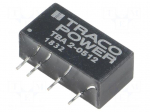Converter: DC/DC | 2W | Uin: 4.5&divide;5.5VDC | Uout: 12VDC | Iout: 165mA | SIP7