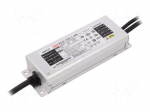 Power supply: switching | LED | 150W | 120&divide;214VDC | 0.7&divide;1.05A | IP67