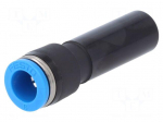 Push-in fitting | straight,reductive | -0.95&divide;6bar | QS | 8mm | PBT