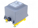 Transformer: encapsulated | 60VA | 230VAC | 12V | 5A | IP00 | A: 70mm