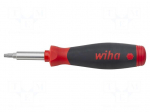 Screwdriver: universal-set | Phillips,Pozidriv&reg;,slot,Torx&reg; | 1/4"