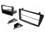 Radio frame | Honda | 1 DIN,2 DIN | matt black