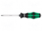 Screwdriver: standard | assisted with a key | Pozidriv&reg; | PZ2