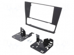 Radio frame | BMW | 2 DIN | black