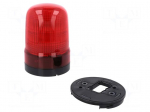 Signaller: lighting | red | SL10 | 90&divide;250VAC | Light source: LED | IP23